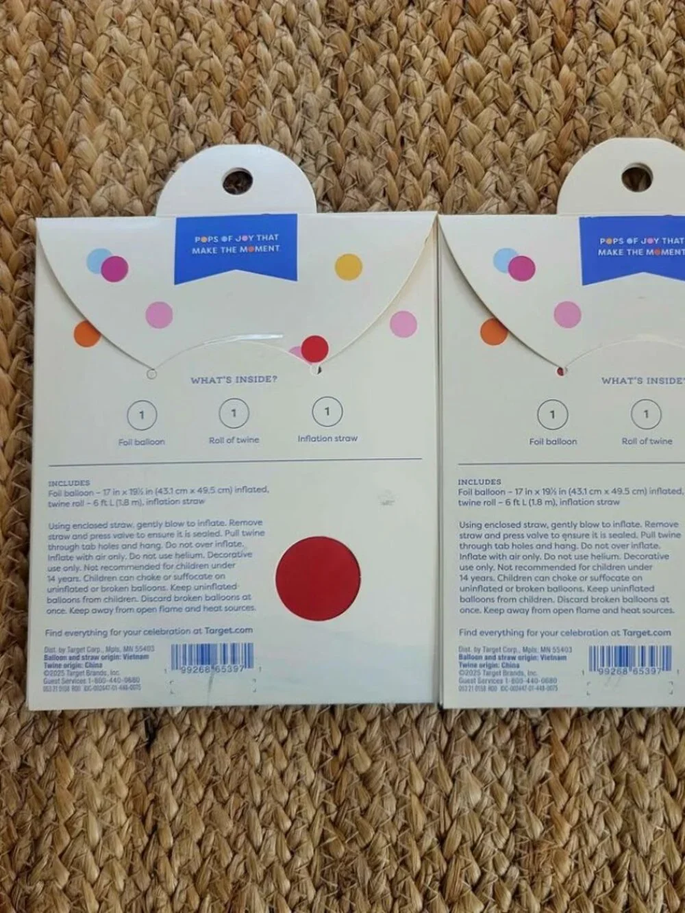 Cherry-Shaped Foil Balloon Set Designed For Air Inflation
